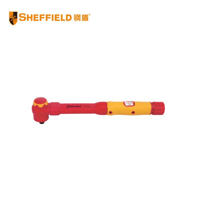 钢盾S150093 绝缘扭力扳手5-25N.m~40-200N.m绝缘单头扳手英制
