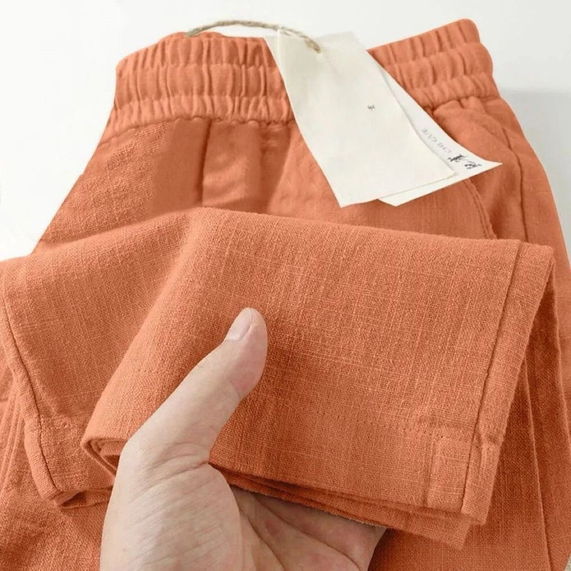 Pure Cotton Wide-Leg Pants for Women, Summer 2026, Wide-Leg Casual Long Pants, Fashionable and Versatile, Loose and Lightweight Cotton...Cotton Pure Cotton Wide-Leg Pants for Women, Summer 2026, Wide-Leg Casual Long Pants, Fashionable and Versatile, Loose and Lightweight Cotton...Cotton