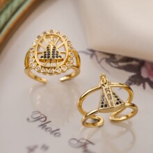 �羳С��Ůʿ�ڽ̽�ָͭ������ʯʥĸָ��ŷ��INS��������