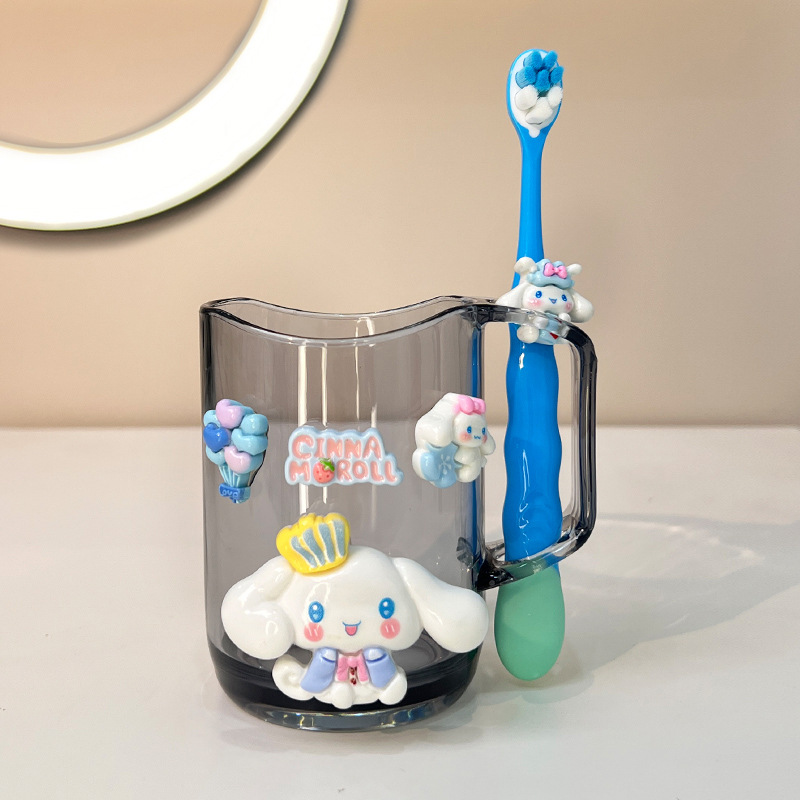 Liangliang big-eared dog [full cup + cat claw toothbrush]