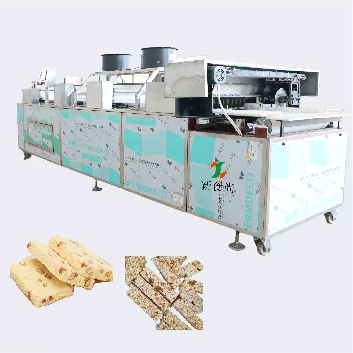 米通切块机 方形米花糖生产线设备 厂家直供 产量大的米通切块机