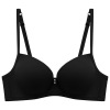 Underwear, supporting push up bra with steel rings, bra top, 2cm