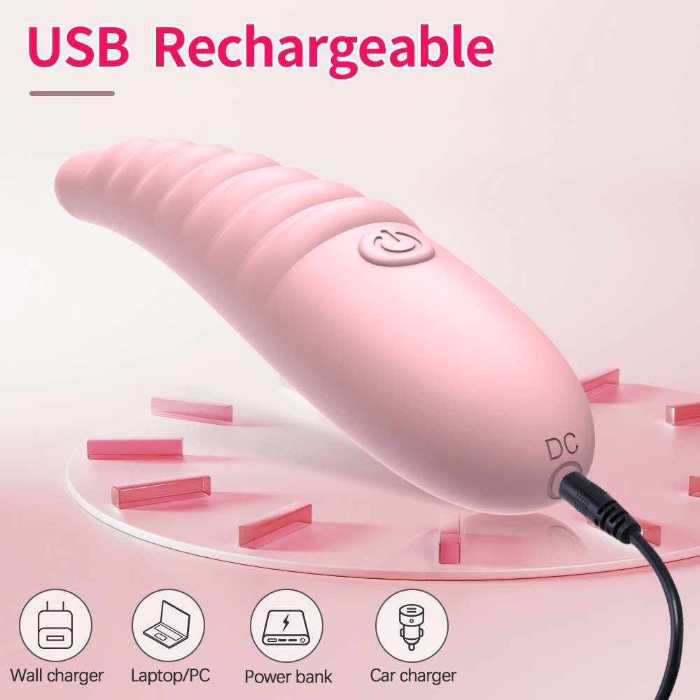 Liquid Silicone Threaded Vibrator For Couples And Women_voghion.com