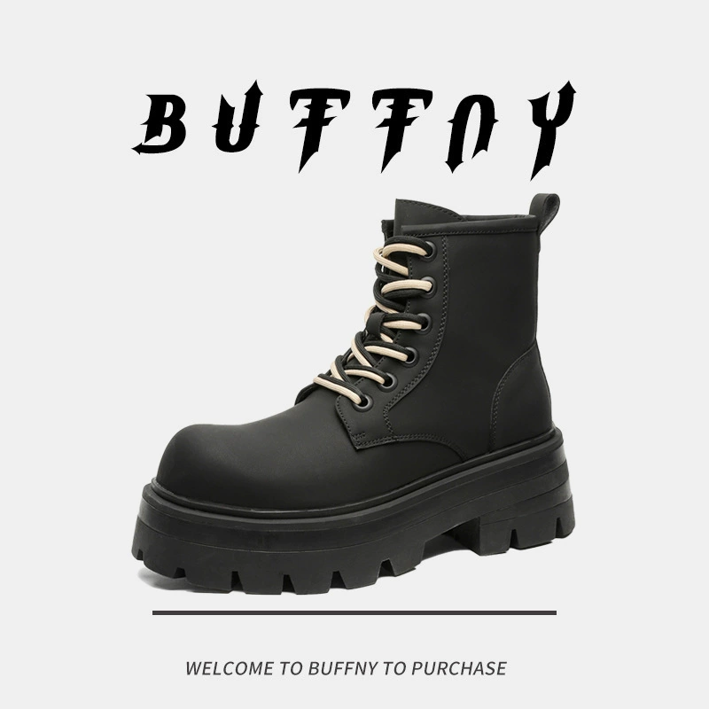 Мартинсы, высокая модель Ding Boots, мужской дизайн, тёплые высокие ботинки, качественный стиль