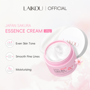 LAIKOU Laikou Cherry Blossom Essence Cream Snow Cream Autumn and Winter Moisturizing and Moisturizing Cross-border Source Manufacturers