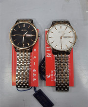手表 雷尔不锈钢石英表 2035机芯 腕表 商务型风格手表