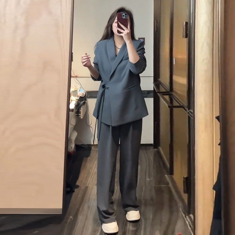 GraceChic GraceChic Fashion Versatile Suit Spring Autumn Plus Size - Elegant Two-Piece Set_voghion.com