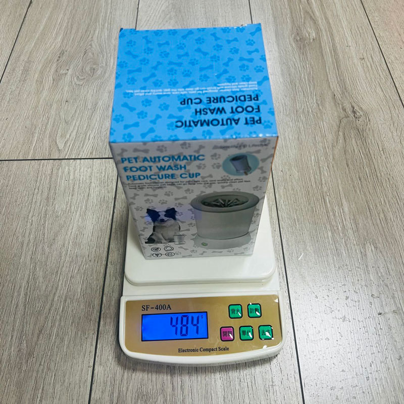 越境ペット足洗いカップ犬足洗い器爪神器電動ペットシリコンクリーナー自動足洗い器|undefined