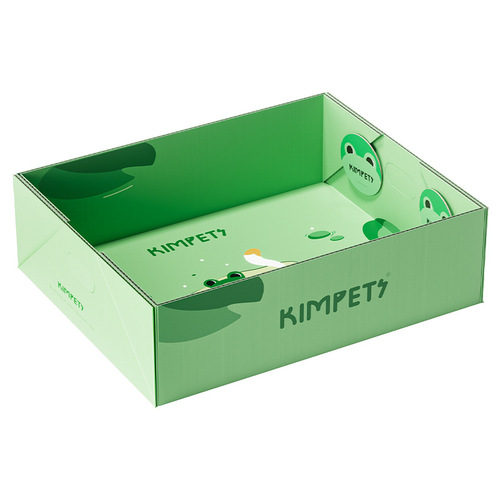 New disposable cat litter box portable paper travel foldable thickened cat toilet cross-border wholesale