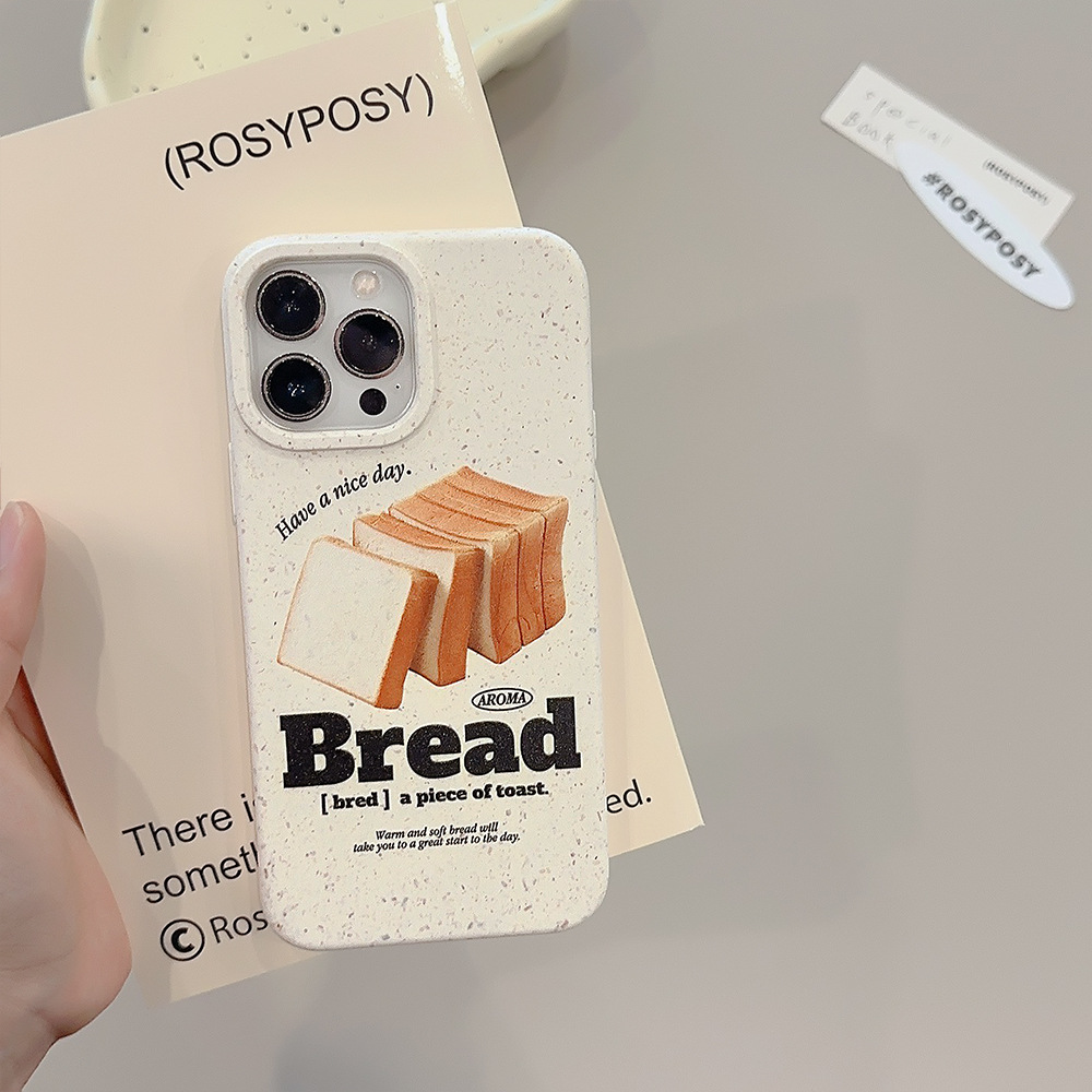 Coque de protection pour iphone pro max plus motif pain grillé_voghion.com