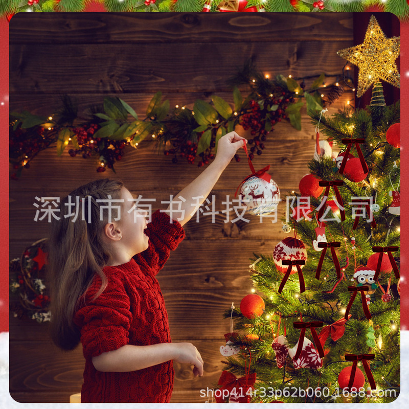 ベルベットリボン ベルベットクリスマスリボン 幅広2cm結び クリスマスツリーガーランドリボン|undefined