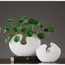 批發仿真多頭銅錢草假花 家居裝飾品客廳插花花藝綠植 絹花花束