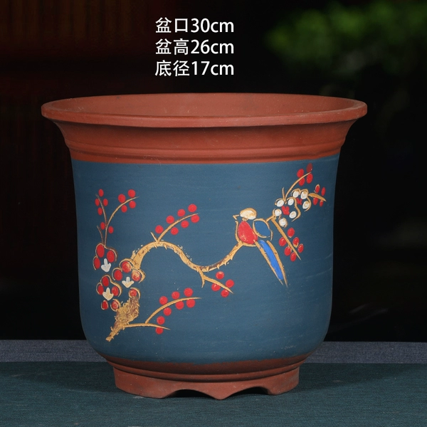 Marquan 30cm Blue Golden Bell Pot