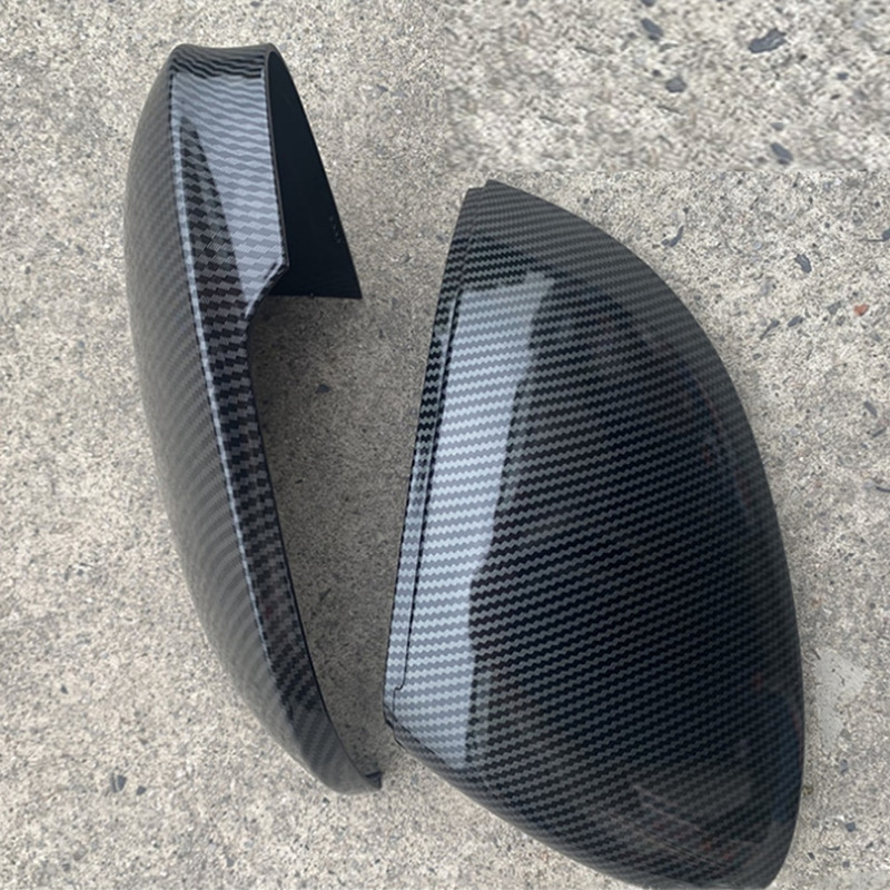 Suitable for Volkswagen Golf 8 MK8 side wing rearview mirror cover rear mirror housing cover bright black decoration