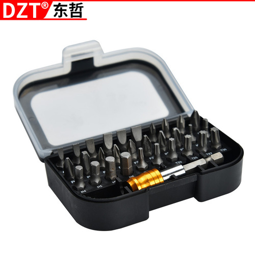 31-piece screwdriver extension set, multifunctional screwdriver bit, magnetic screwdriver bit