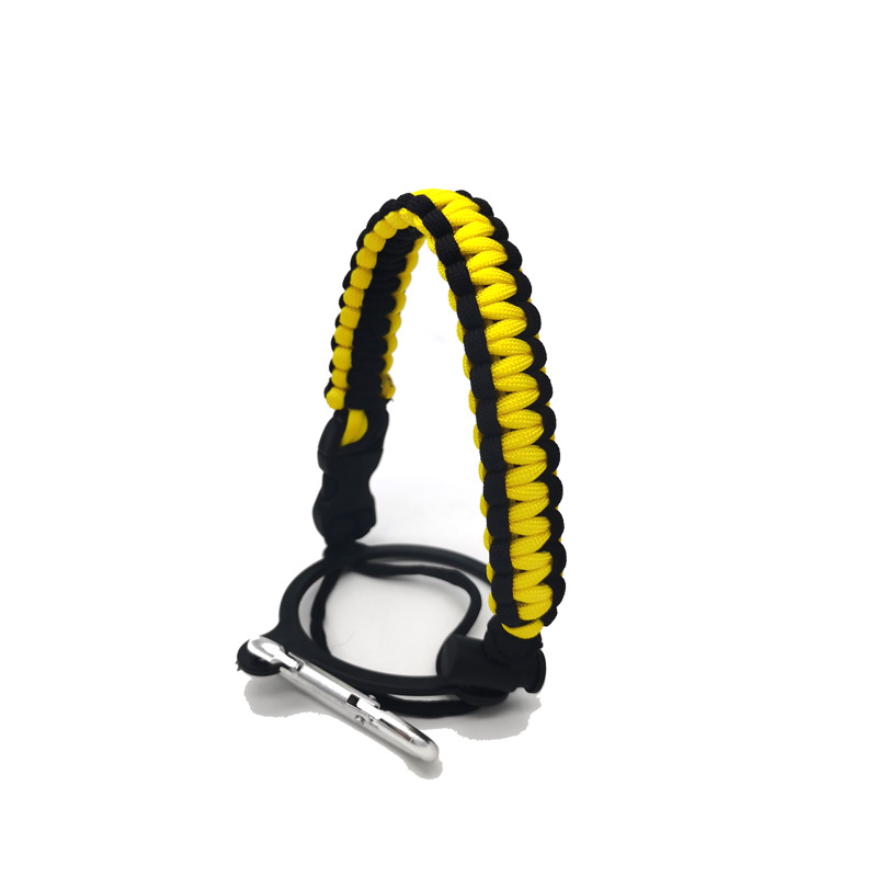 Amazon hidro frasco taza de cuerda taza de agua cuerda de transporte hervidor de agua correa portátil Boca Grande espacio olla cuerda portátil