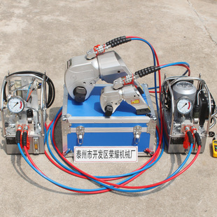 Hydraulic wrench, digital display drive large torque, heavy torque hollow large torque, nut Bolt, Pump Station