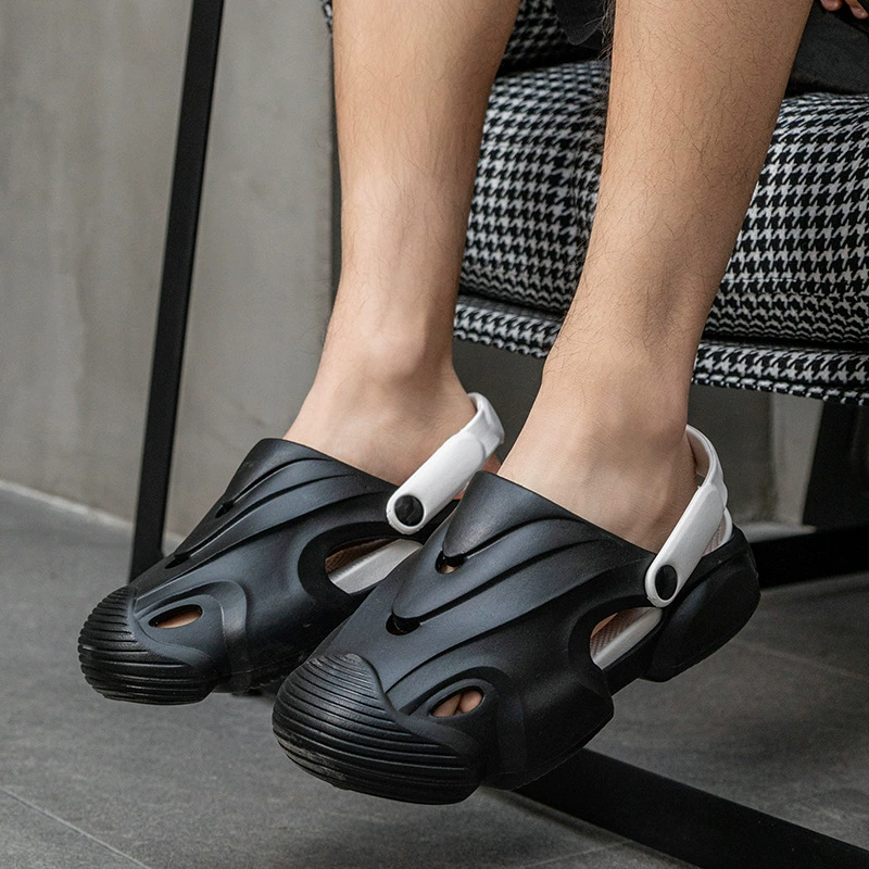 Dongdong обувь для мужчин большой размер трансграничной торговли простой и повседневный дикие спортивные сандалии летом носить пляжные тапочки