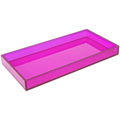 カウンタートップ収納アクリルトレイ化粧品アクセサリー収納キッチンフルーツアクリル収納トレイ