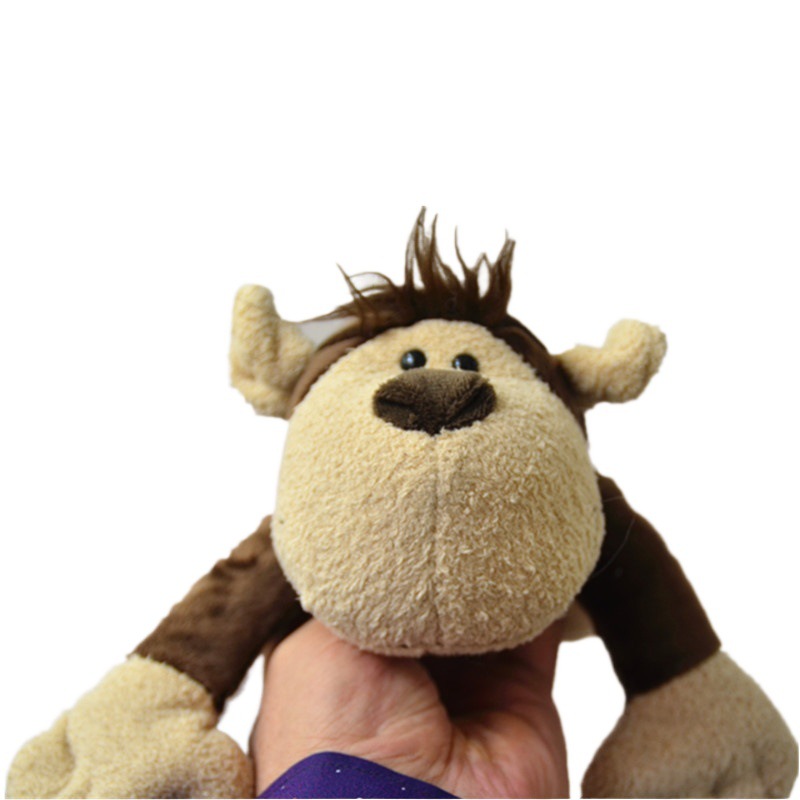 Lindo Animal de la selva de peluche de juguete mentira muñeca elefante León ciervo mono muñeca niños muñeca de trapo hembra