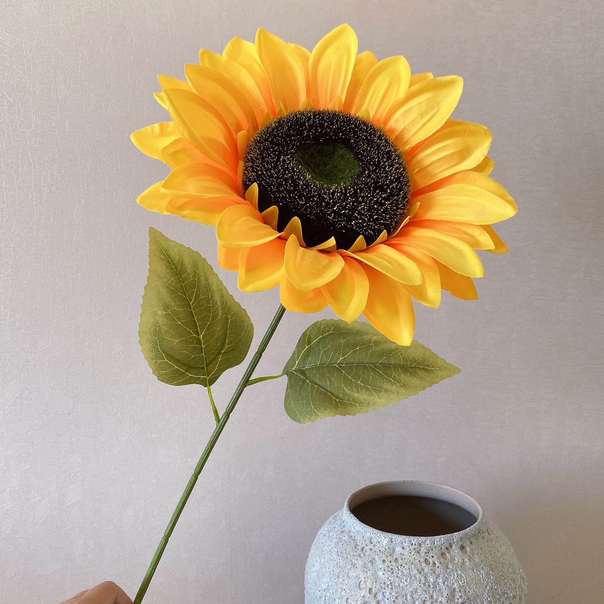 Aliexpress flor de girasol simulada flor de simulación decoración de estilo pastoral
