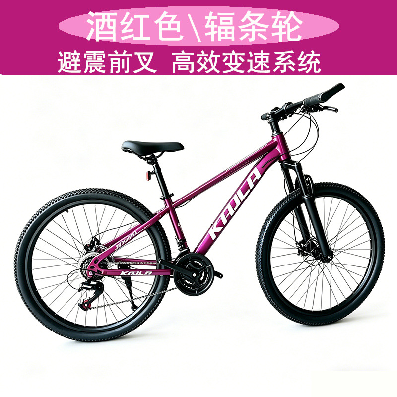 Nuevas bicicletas de montaña para adultos varones mujeres amortiguadores de velocidad cruzada para trabajar en lugar de automóviles de carreras