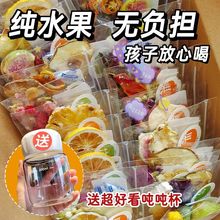 儿童十日水果茶茶包花茶组合多种口味冻干秋冬天泡水喝的冲饮品维