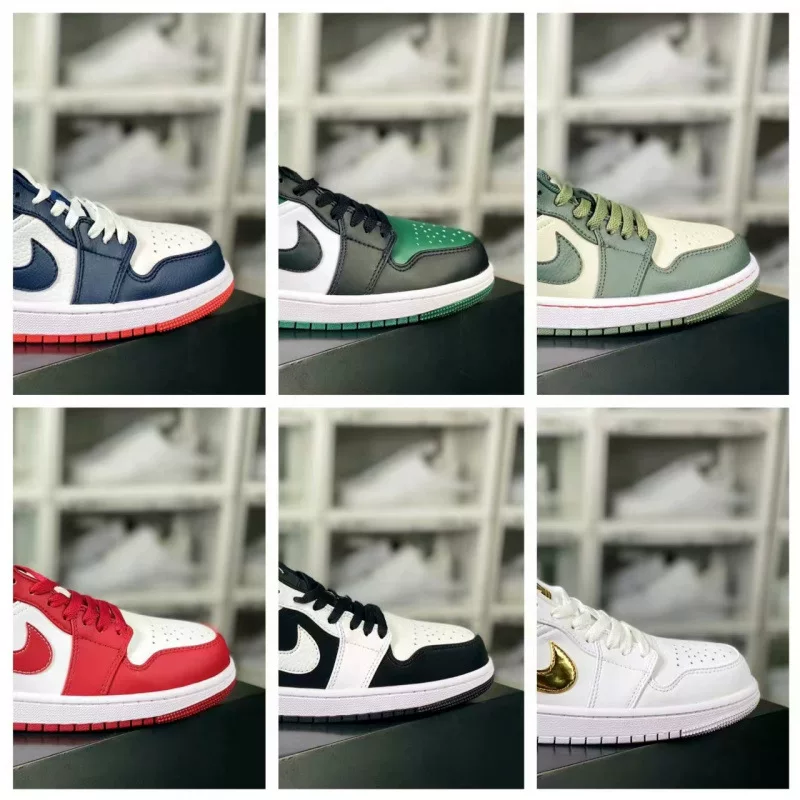 Putian Pure Original High-version Black and White Panda Black and Green Toe Midnight Blue Bean Paste Men and Women Low Top Retro Shoes