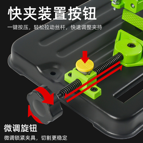 Hand grinding angle grinder fixed universal bracket grinder modified cutting machine table saw multi-functional desktop pull rod small