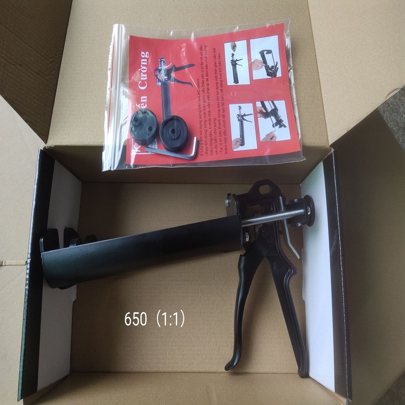 金属省力650植筋胶1；1植筋胶枪  美缝剂枪