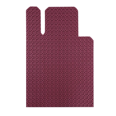 Universal Foot Pad are specialized non-slip, wear-resistant - burgundy-drivers-side-single-piece