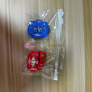 Cross-border New Cartoon Silicone Bag Case Cute Lanyard TWS In-ear Wireless Bluetooth Headset Bag
