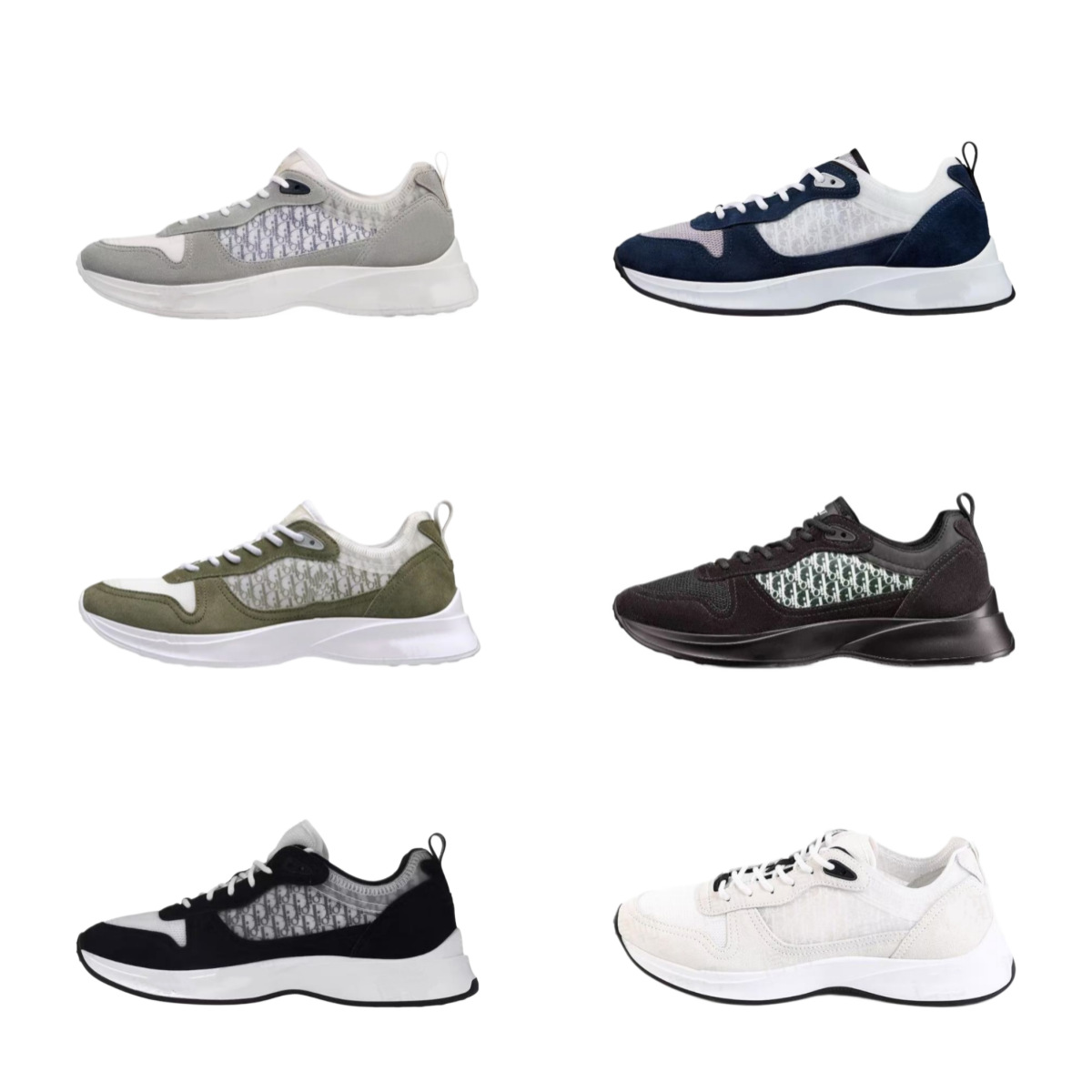 Cross-Border European Station B25 Suede Comfortable Men's Sports Casual Shoes, Fashionable Versatile Breathable Shoes, Trendy Dad Shoes