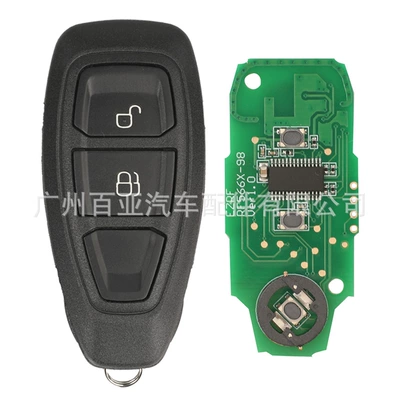 Suitable for Ford 2-key 3-key remote control car key 433 frequency ID63 chip KR55WK48801 (Car Keys) - 2-keys