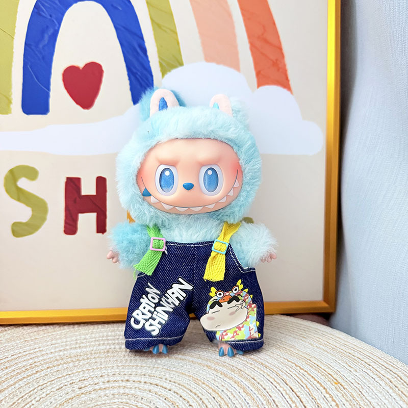 仅衣服] 一/二代La布布衣服挂件拉布布坐坐派对娃衣挂件草莓熊萌|undefined