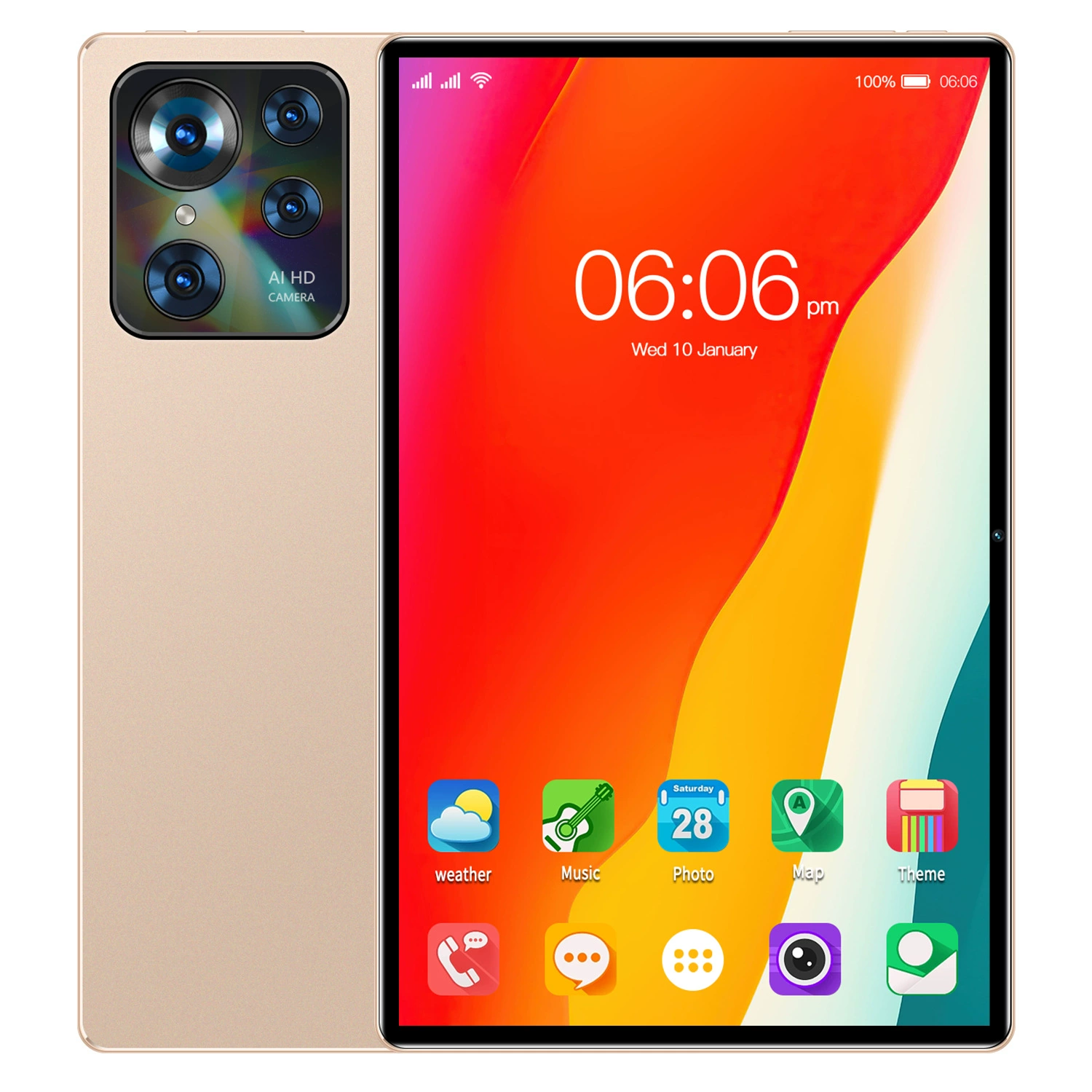 Планшет (Pad8Max) 10,1" Android 14, 16 ГБ+512 ГБ, 12000 мА·ч, 5G/Wi‑Fi/Bluetooth