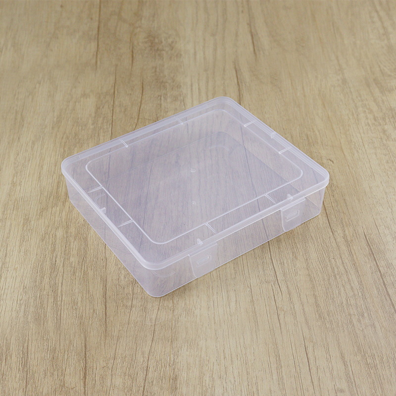 PP highly transparent plastic box long square flip conjoined chain…
