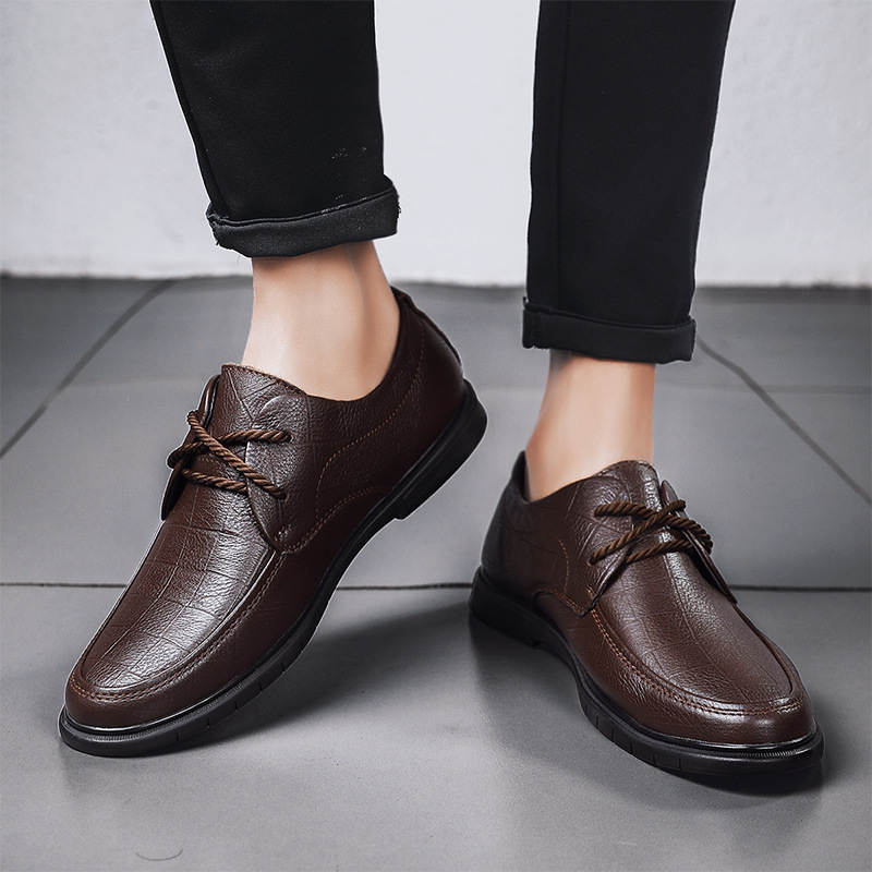 Scarpe uomo in pelle - scarpe stringate casual formali_voghion.com