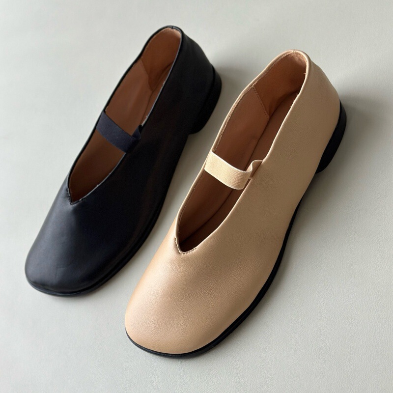 2026 New Korean Version Niche Design Retro Style Square-Toed Mary Jane Shoes for Women, Flat Genuine Leather College Comfortable Single Shoes 2026 New Korean Version Niche Design Retro Style Square-Toed Mary Jane Shoes for Women, Flat Genuine Leather College Comfortable Single Shoes