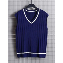 Q 88574 British Style Knit Vest Ӣ����֯���� �羳ŷ��