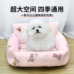 犬の巣の四季通用の厚い保温の首の子供の猫は乳の中の小さい犬の猫を踏みます。