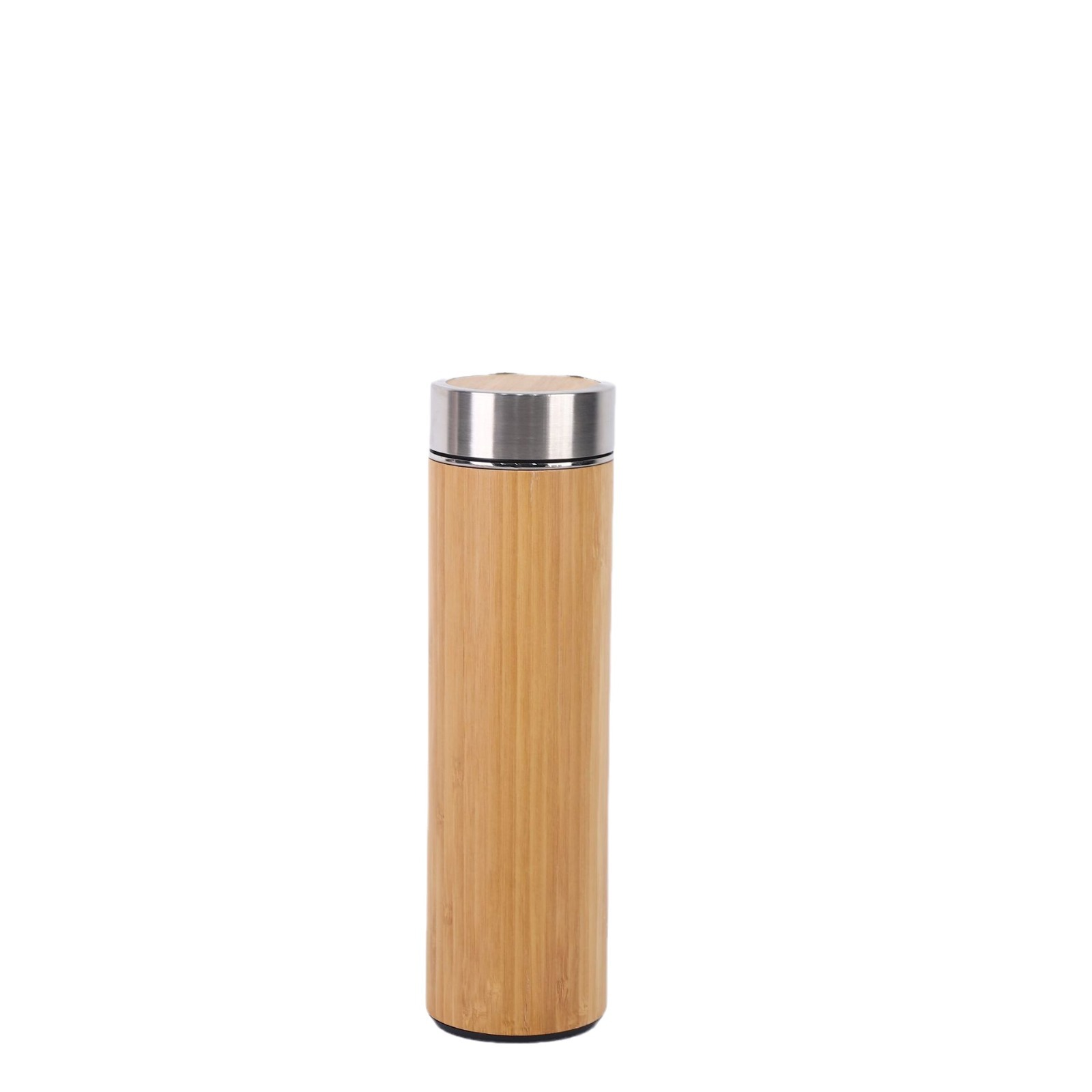 Cross-border 304 taza de acero inoxidable simple taza de agua de bambú y madera taza de vacío de automóvil taza de automóvil portátil
