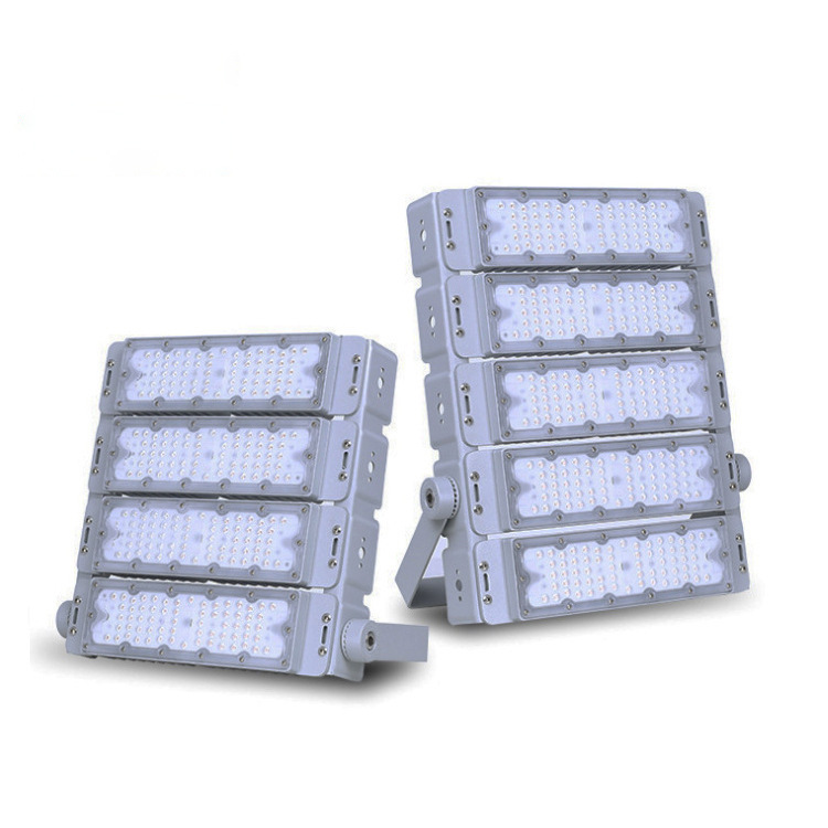 Módulo LED lámpara de túnel al aire libre 100W de alta potencia campo de campo alto poste de ingeniería sitio de construcción plaza de luz de proyección