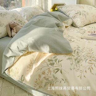 Quilt Cover Single Piece 150X200X230 Dormitory Single Quilt Cover Single Sheet Non-Cotton Pure Cotton 2025 New Style 180