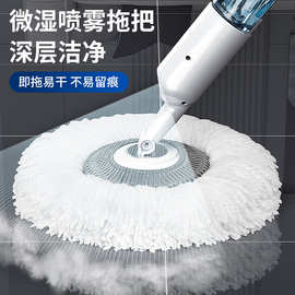 喷雾喷水拖把家用圆头平板拖布刮窗一拖懒人免手洗拖地墩布地拖