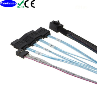 MINISAS SFF-8643 �D 4SATA��Sideband���d�������惦���پ�