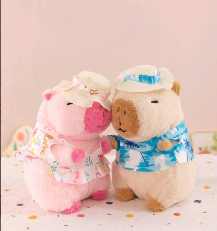 8inch グラブマシーン人形ぬいぐるみカピバラカピバラ 8 インチ人形人形結婚式投げフープギフト|undefined