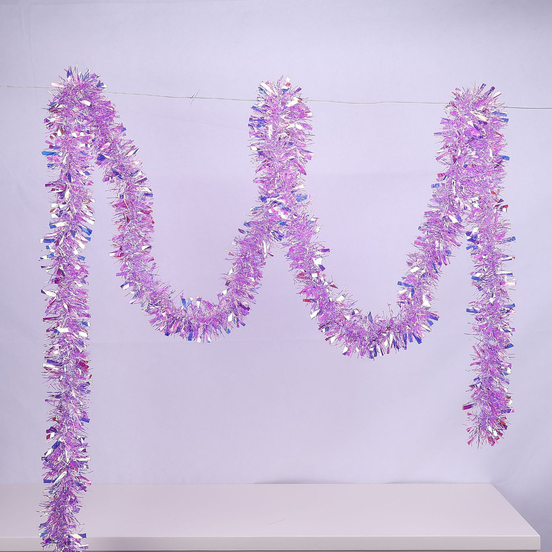 Topas de lana para la decoración del ambiente festivo, cintas de colores, celebraciones de fiestas, decoración de jardín de infantes, tiras de colores 10 metros