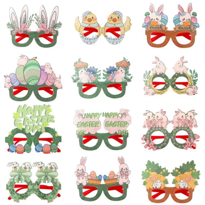 Nueva Navidad diadema gafas marco Halloween Día de San Valentín gafas de Santa Claus gafas Fiesta de Navidad