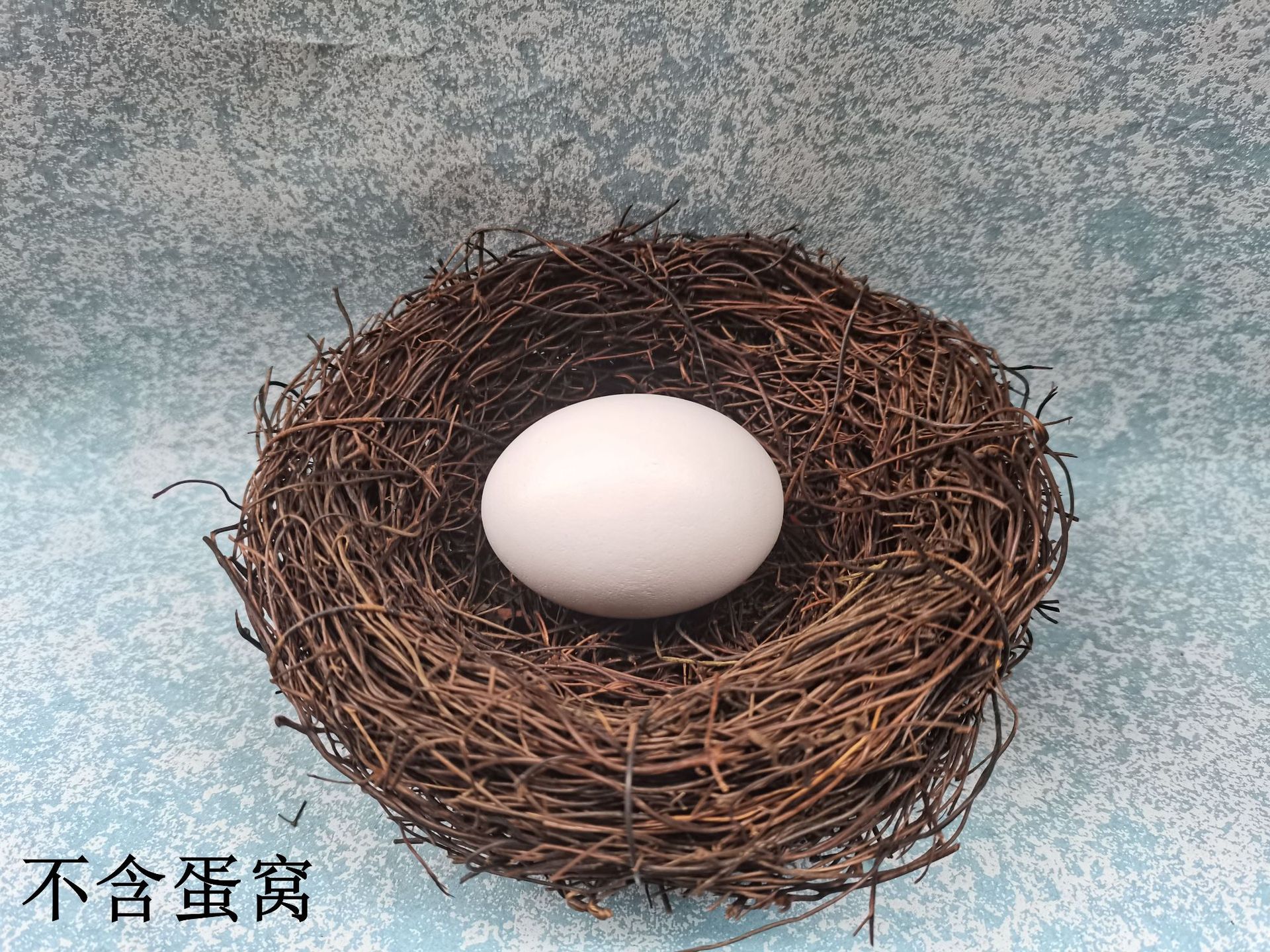 Huevos de madera huevo de pato sólido pintura de color para niños graffiti huevo de Pascua juguetes caseros
